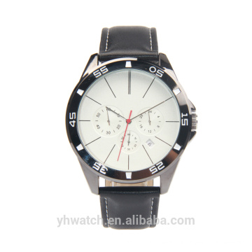 Montre à quartz modèle de mode en acier inoxydable montre personnalisée en porcelaine avec logo